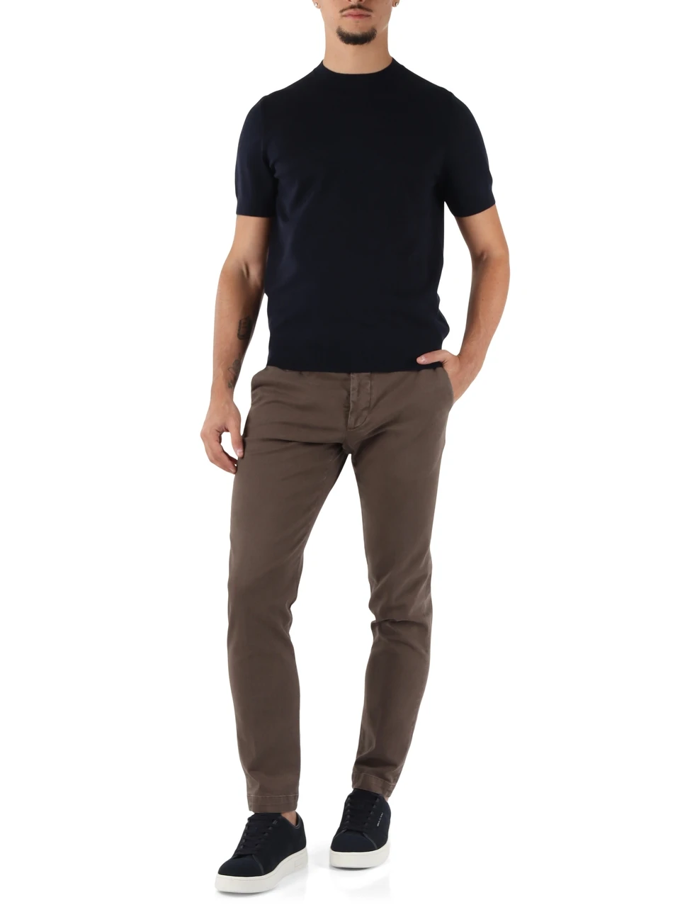 MARRONE | Pantalone slim fit MC-BRAD/2049 LUNGO AP