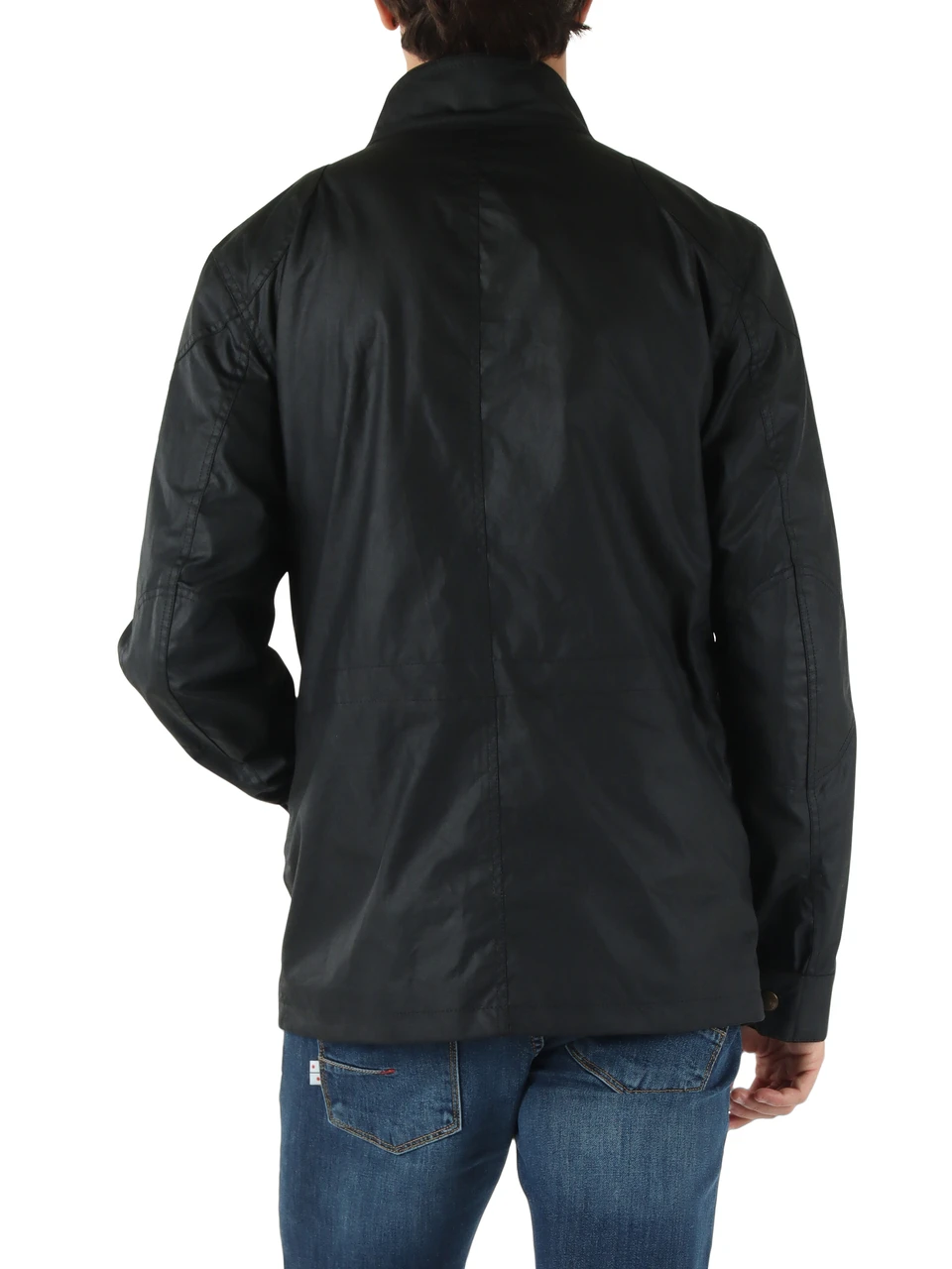NERO | Giacca FIELDMASTER in cotone cerato British Millerain da 6 oz