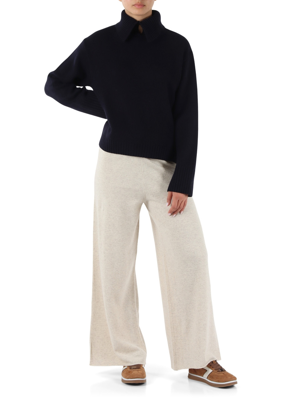 BLU SCURO | Maglia in lana ADRIA