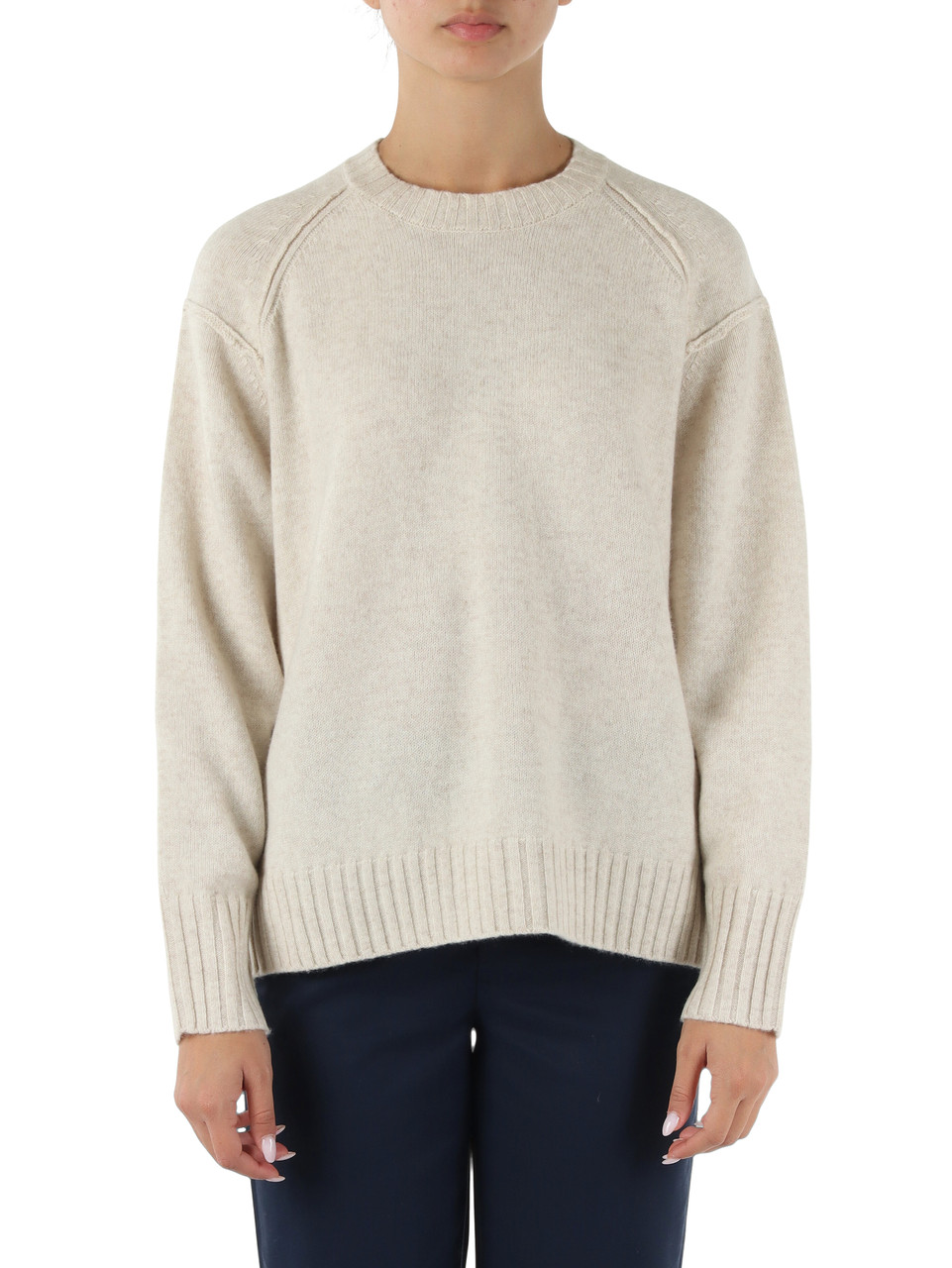 PANNA | Maglia girocollo in lana MOCAN