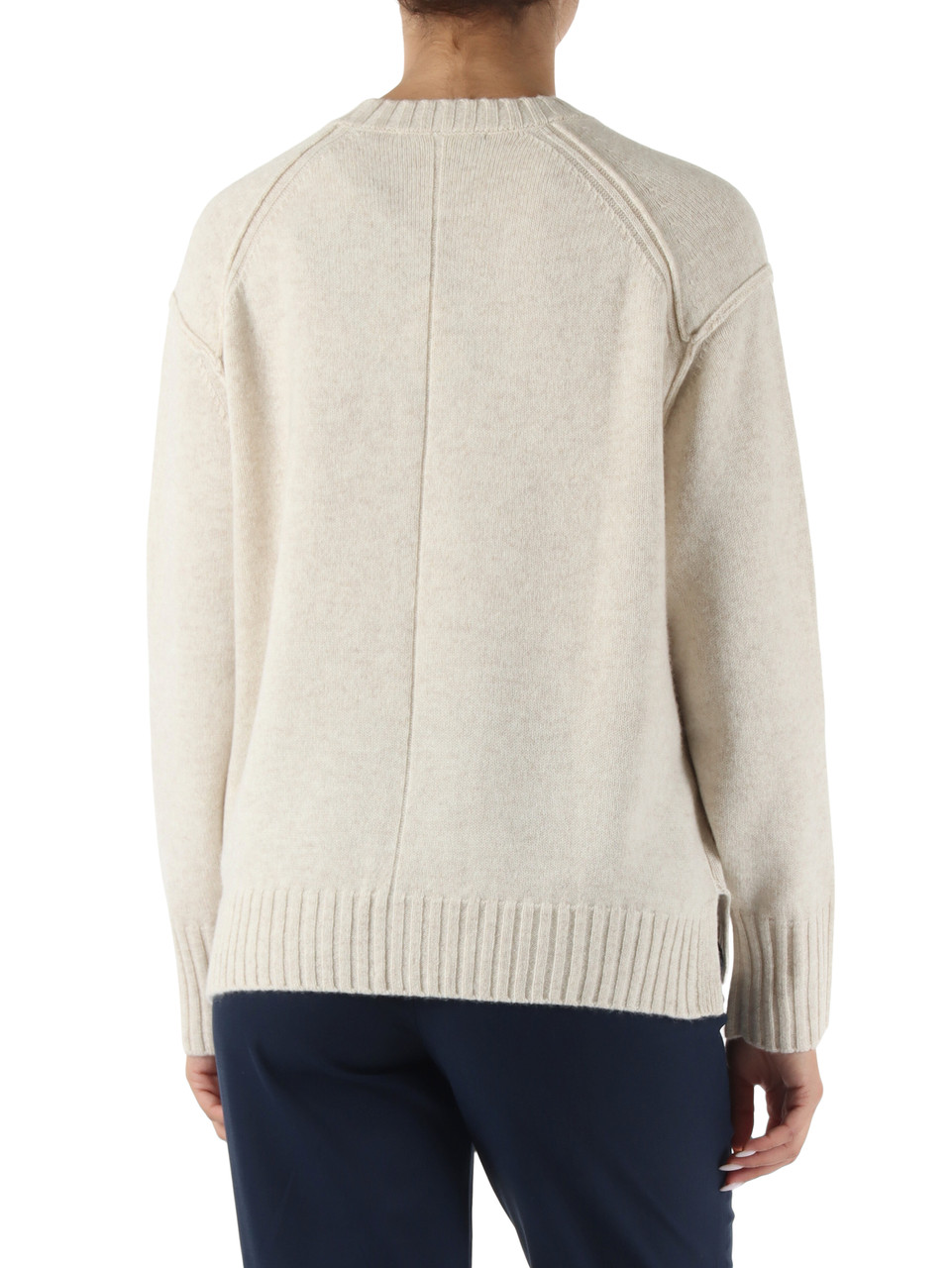 PANNA | Maglia girocollo in lana MOCAN