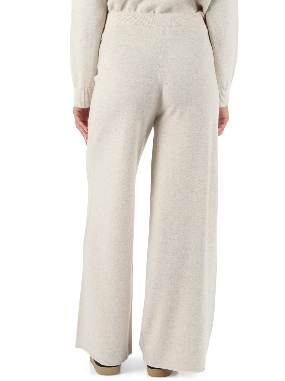 PANNA | Pantaloni gamba larga in lana MILLAN