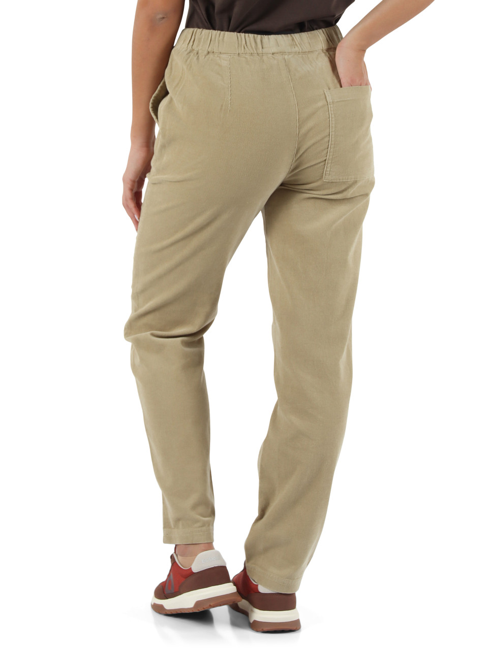 BEIGE | Pantaloni in velluto a costine SANZ