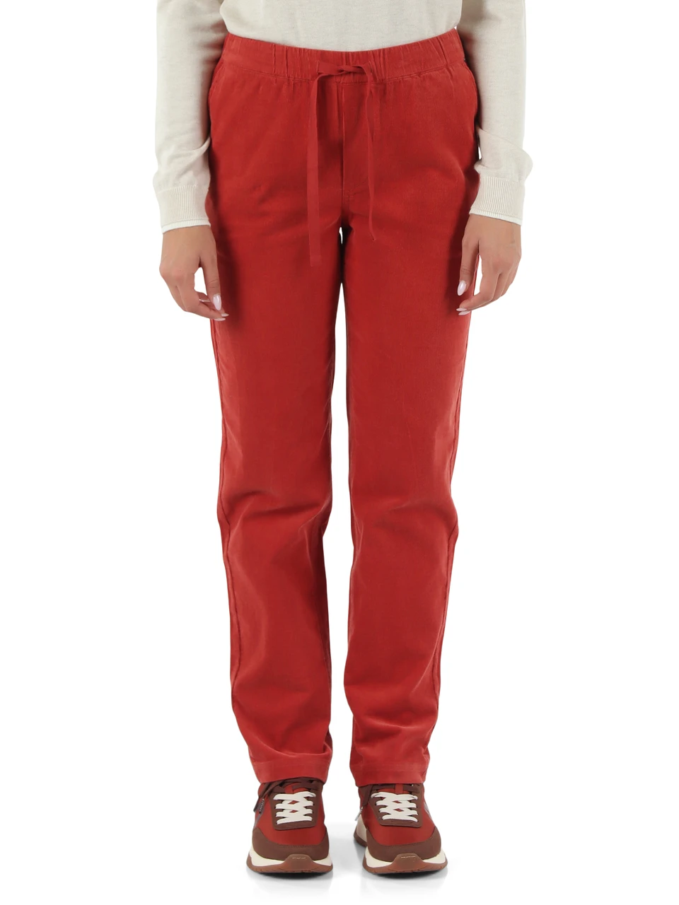 ARANCIONE | Pantaloni in velluto a costine SANZ