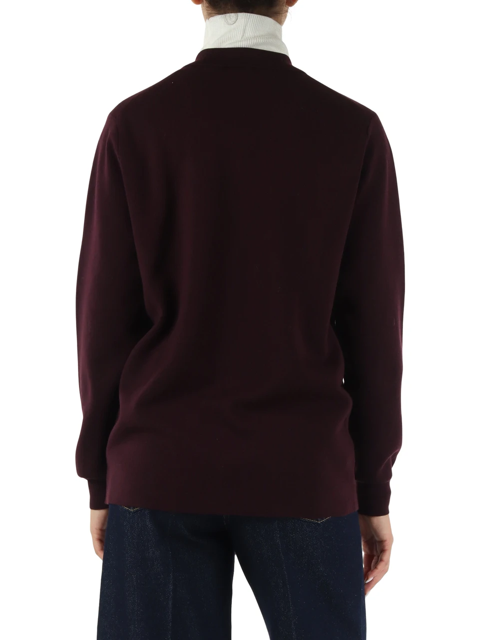 VINACCIA | Cardigan a camicia in lana vergine
