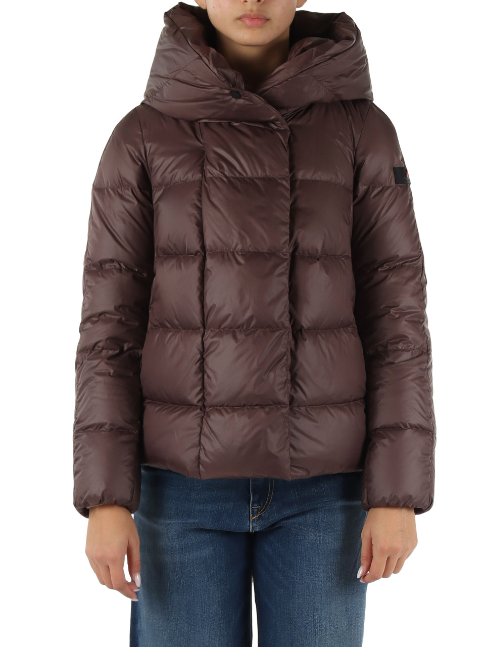 MARRONE | Piumino trapuntato TUCANO MQN 02 water repellent