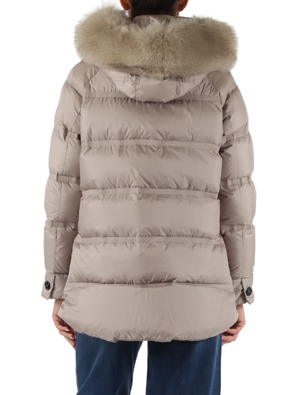 BEIGE | Piumino trapuntato TAKAN MQN 04 FUR