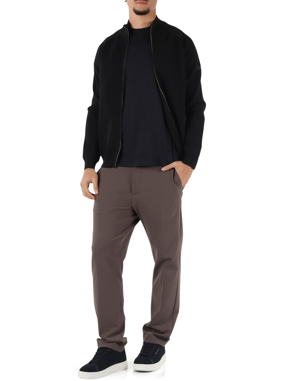 BLU SCURO | T-shirt WAVE Mixfiber in misto cotone