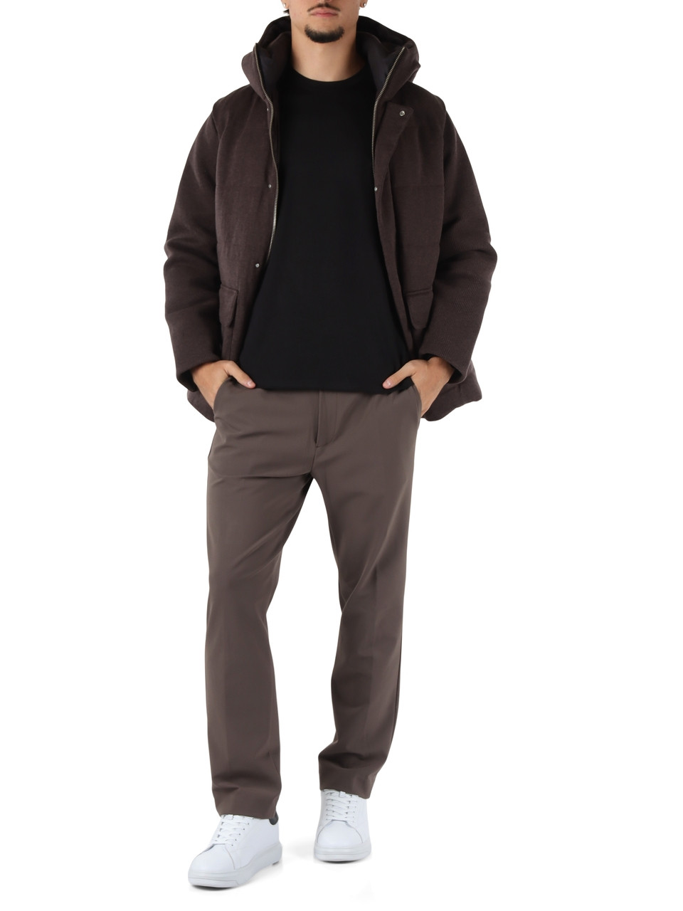 NERO | T-shirt maniche lunghe WAVE Mixfiber