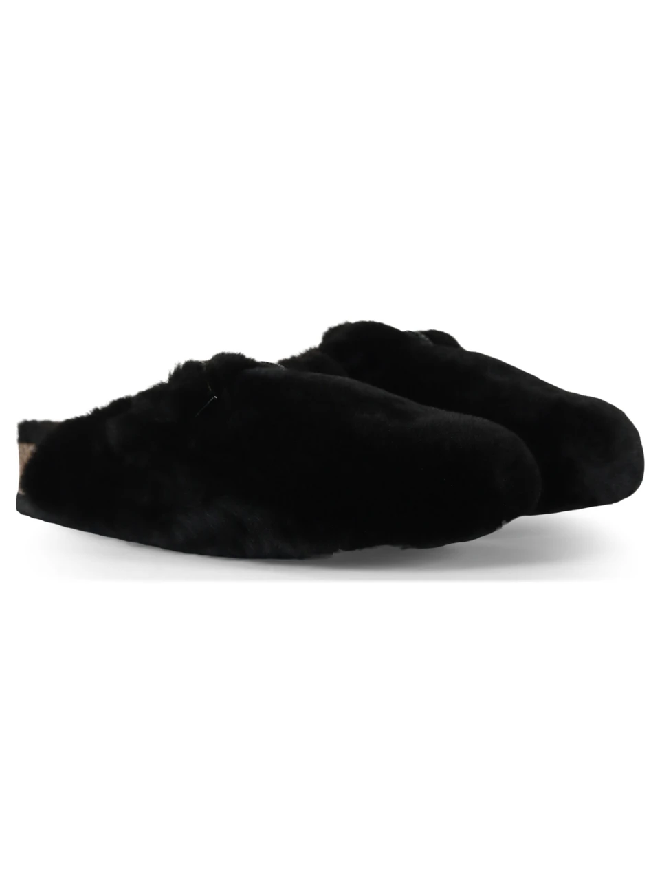NERO | Mule in pelliccia sintetica SNUG EAGLE