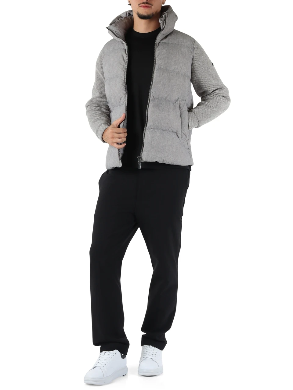 GRIGIO | Giubbotto BANG Hibryd Idea Soofelate