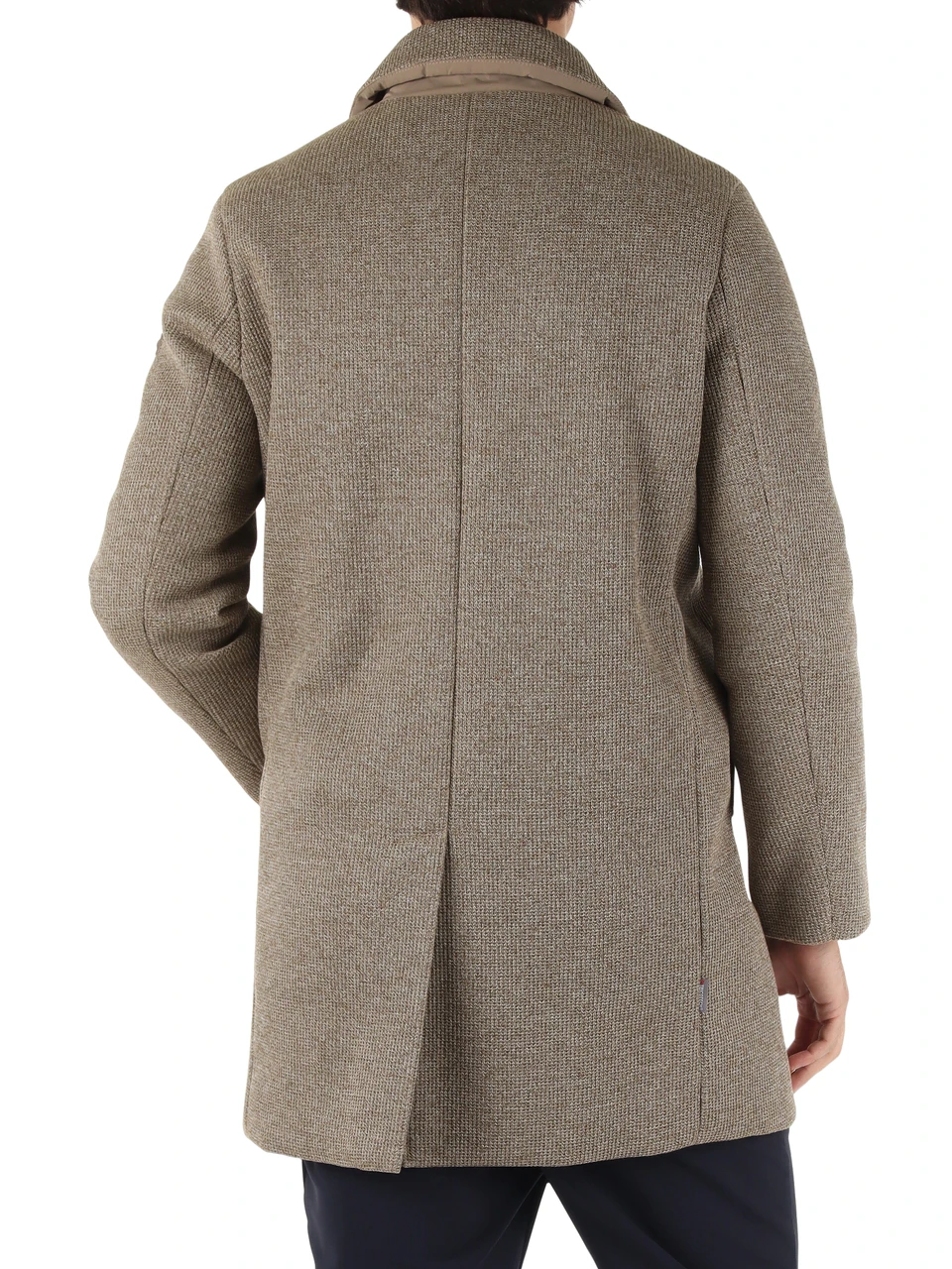 TORTORA | Cappotto tecnico COAT Tricotech con pettorina rimovibile