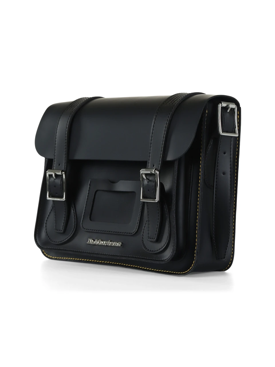 NERO | Cartella a tracolla in pelle Kiev e Smooth