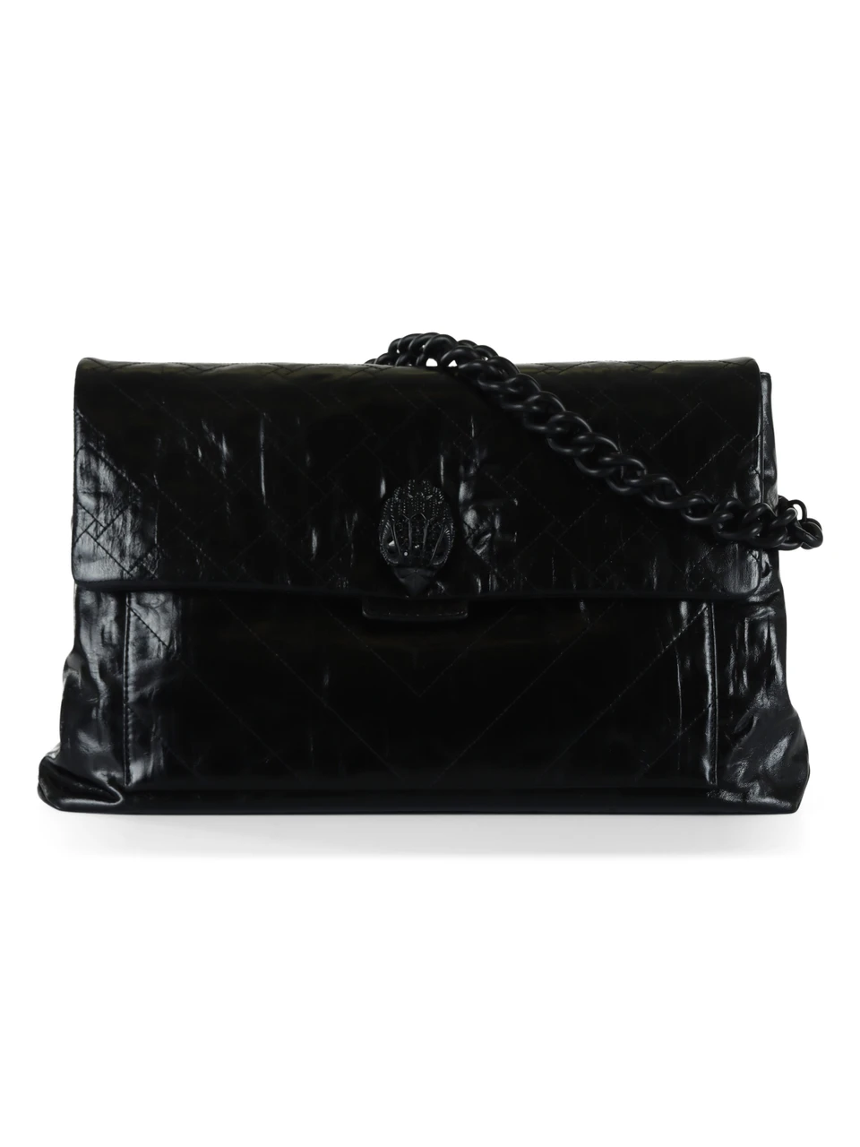 NERO | Borsa a spalla in pelle CELIA XL DRENCH