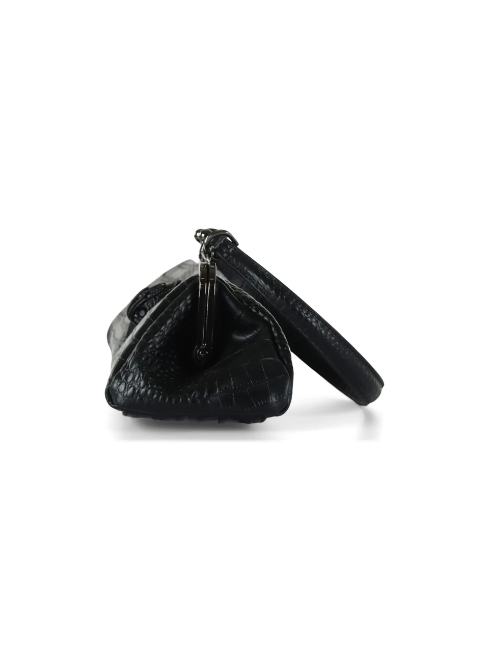 NERO | Borsa a spalla in pelle KENSINGTON FRAME