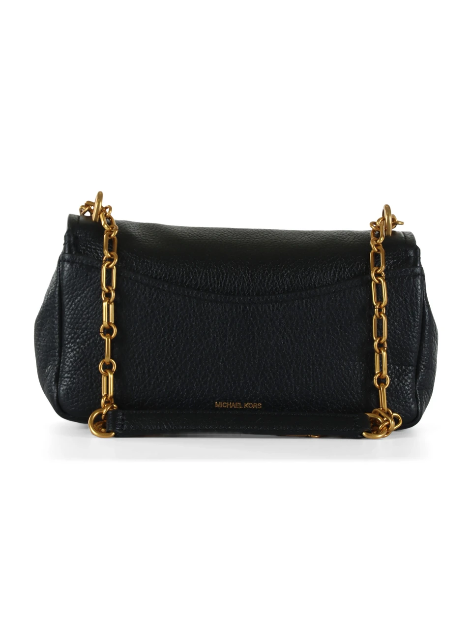 NERO | Borsa a spalla in pelle martellata BRYANT Small