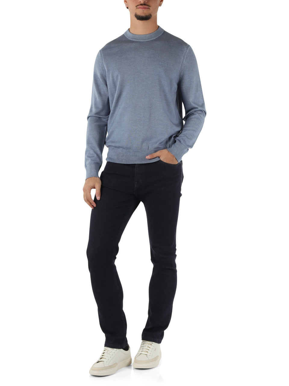 BLU SCURO | Pantalone jeans cinque tasche DELAWARE slim fit Soft Motion