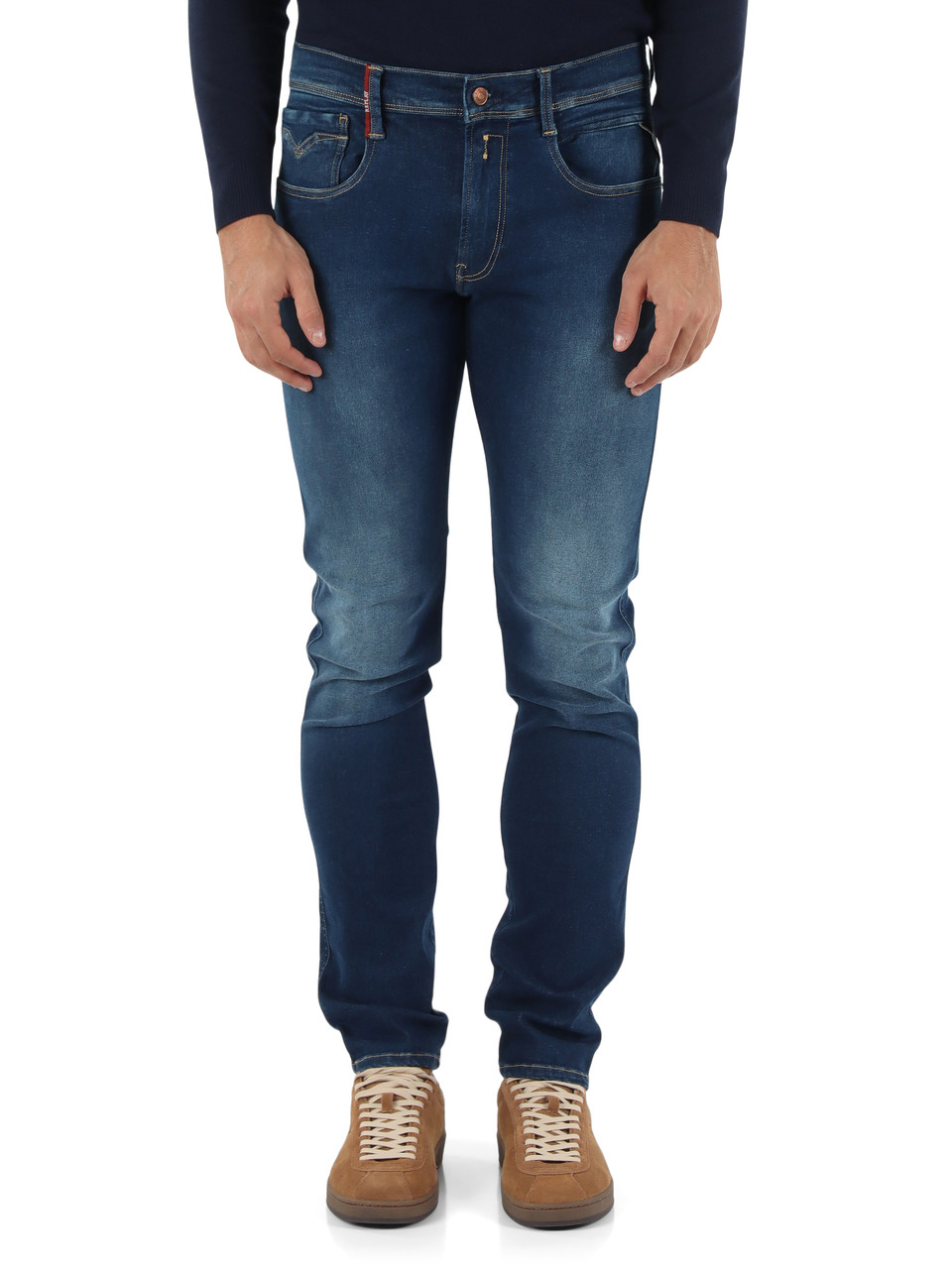 BLU | Pantalone jeans cinque tasche ANBASS Hyperflex Slim fit