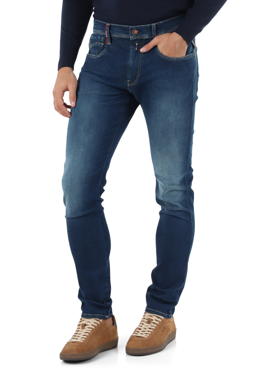 BLU | Pantalone jeans cinque tasche ANBASS Hyperflex Slim fit