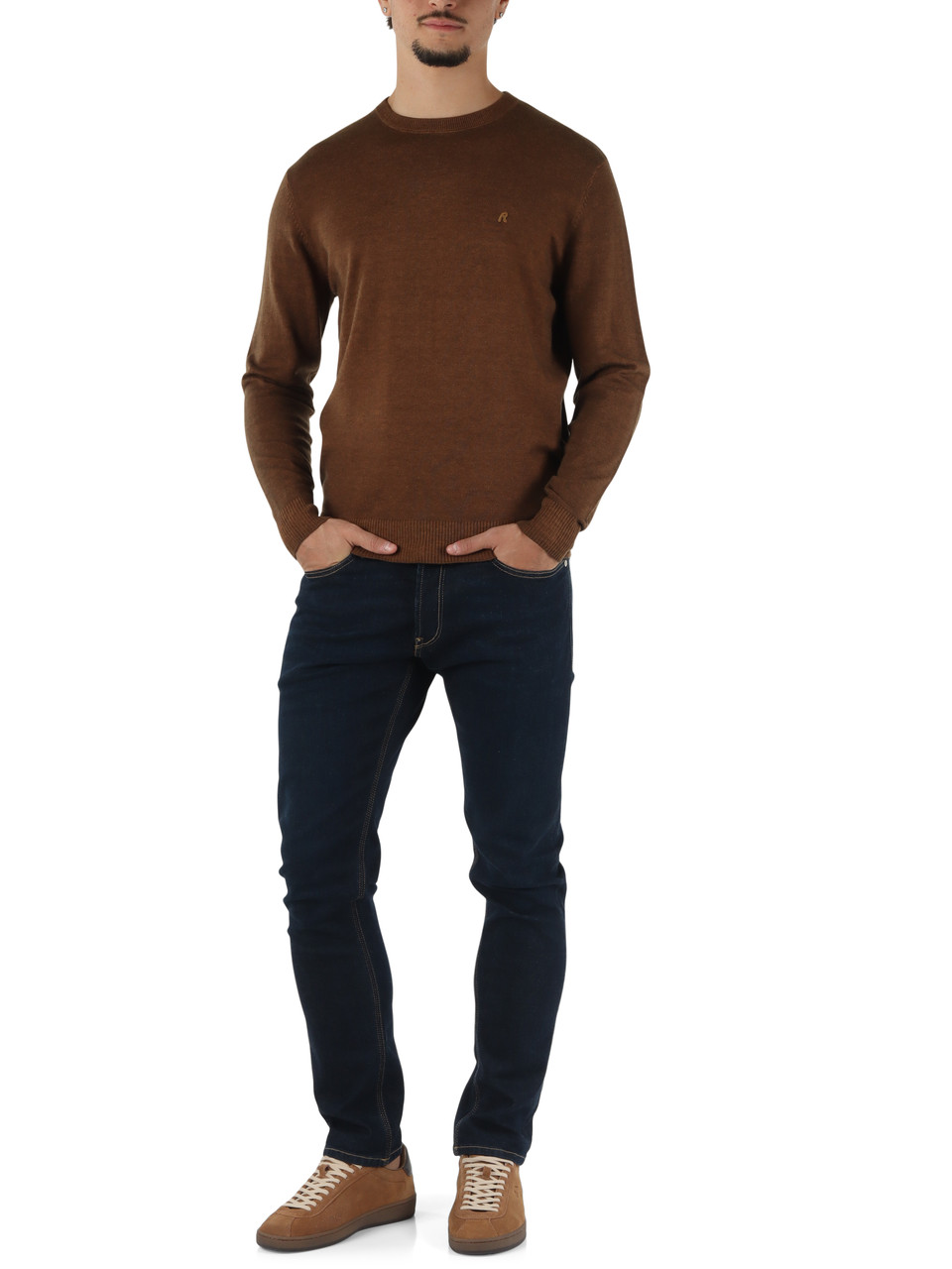 BLU SCURO | Pantalone jeans cinque tasche WILLBI DNA regular slim fit