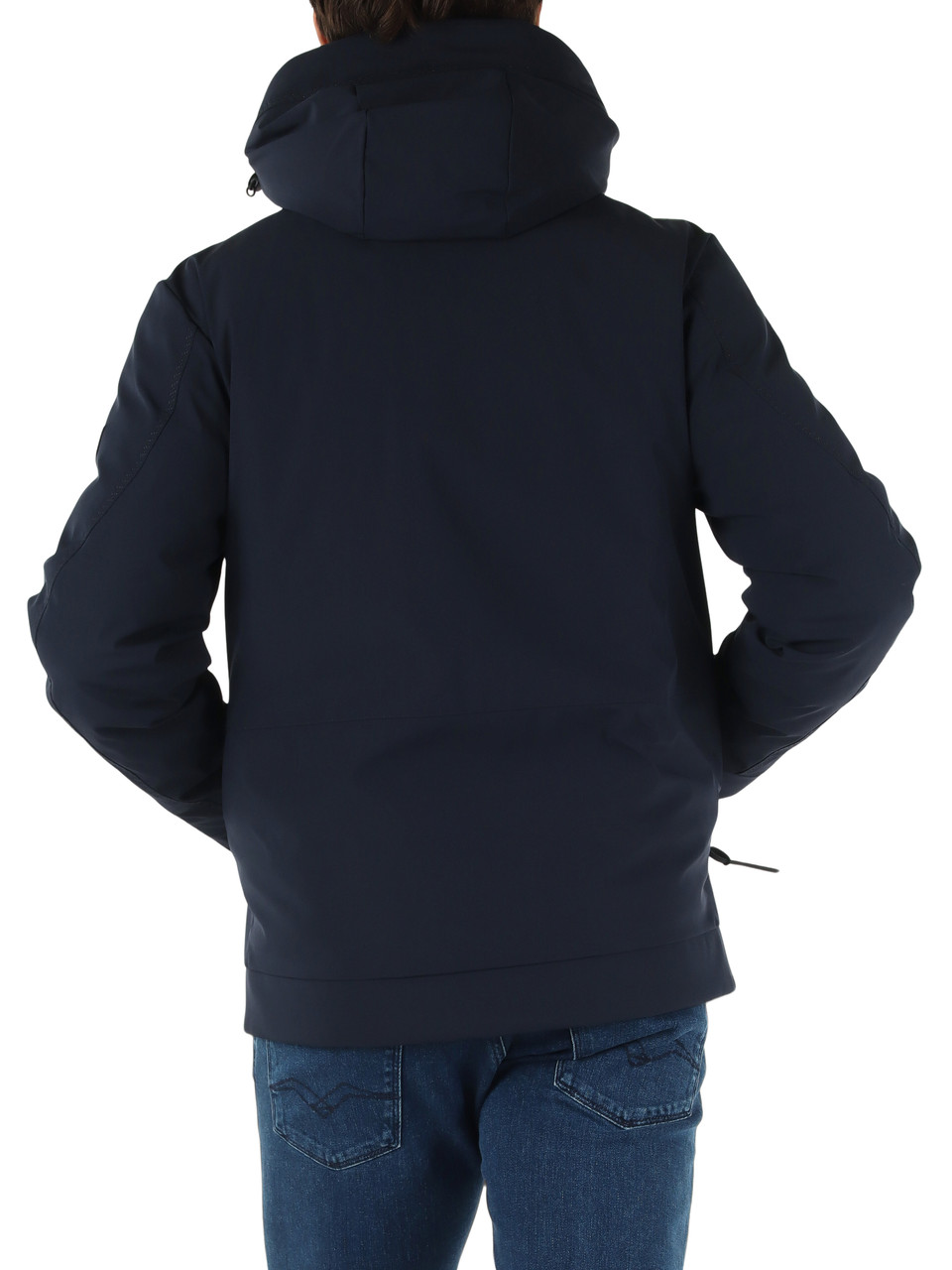 BLU SCURO | Giacca con cappuccio LOGE SRTR GRS 02