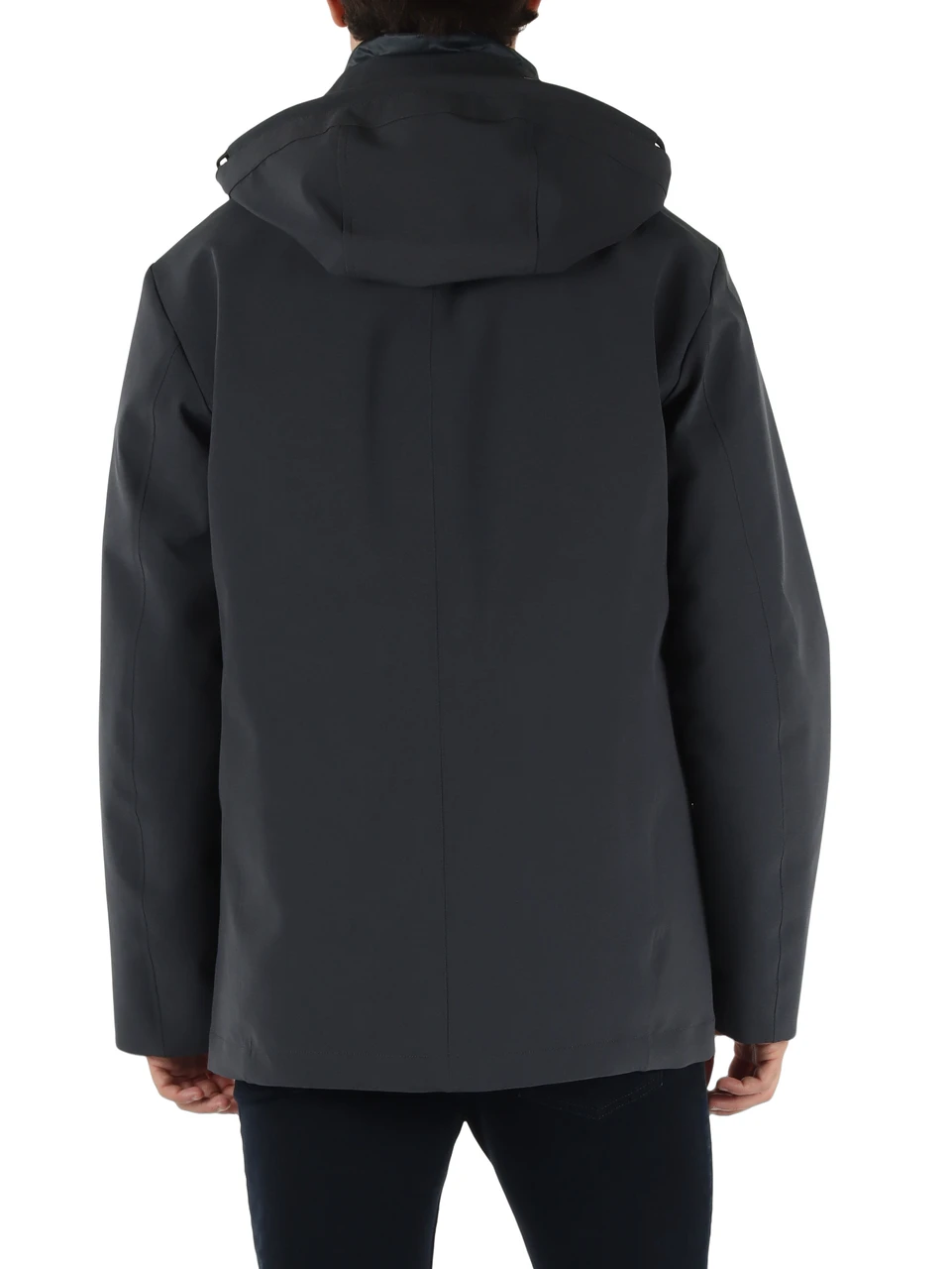 BLU SCURO | Giacca con cappuccio SARTHE KSM