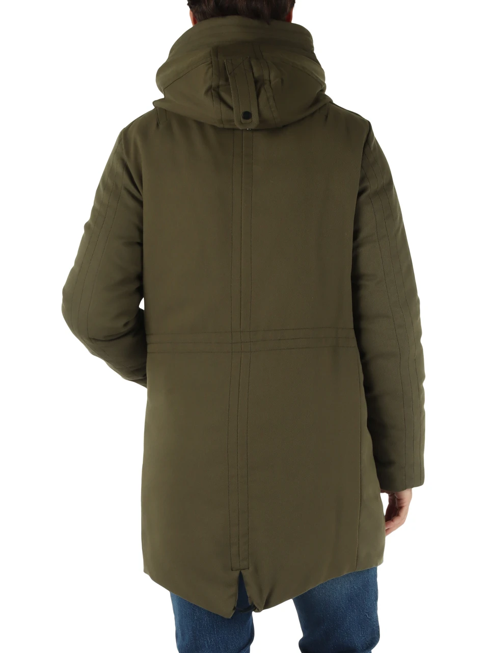 VERDE MILITARE | Piumino parka idrorepellente KASA KI 05