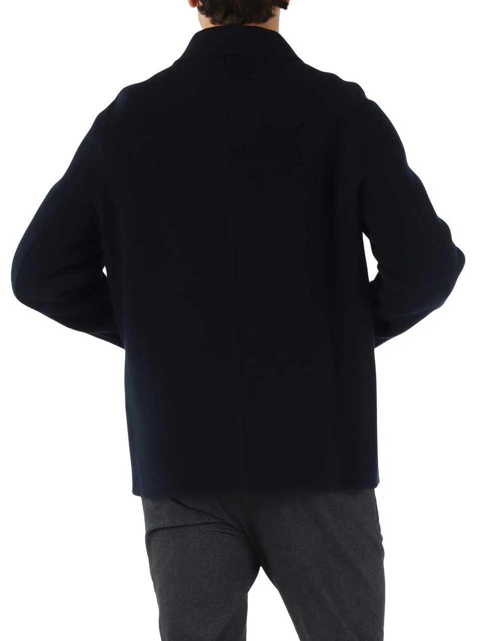 BLU SCURO | Cappotto in lana ARONE