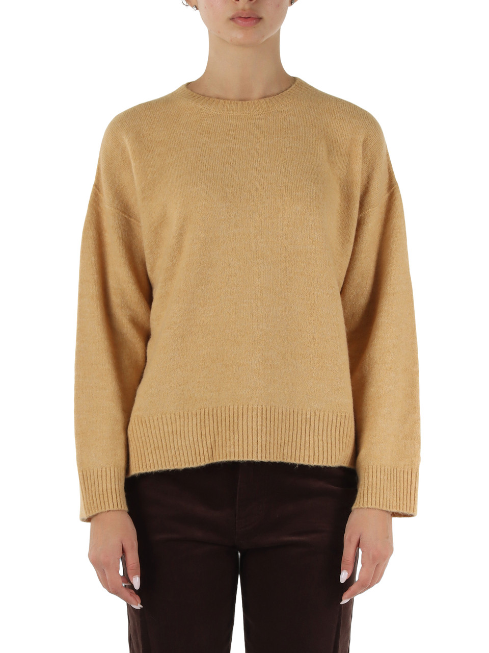 OCRA | Maglia girocollo in misto lana