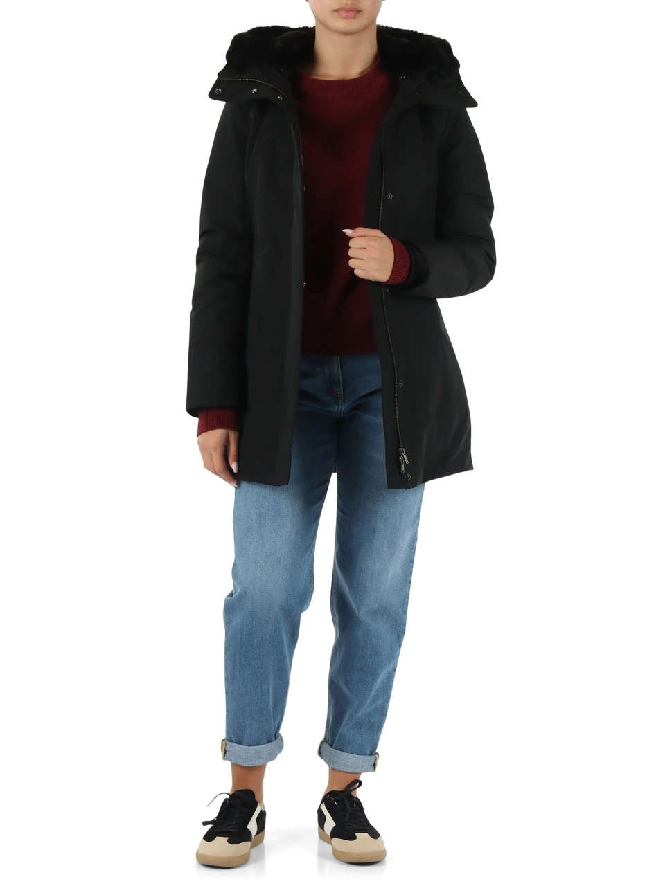 NERO | Giacca HERITAGE BOULDER PARKA con imbottitura in piuma