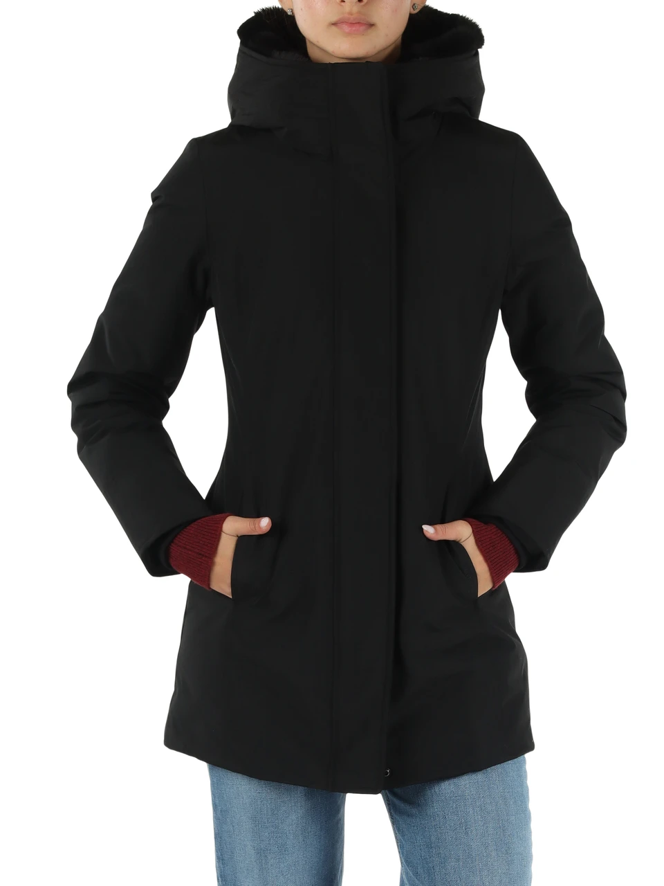 NERO | Giacca HERITAGE BOULDER PARKA con imbottitura in piuma