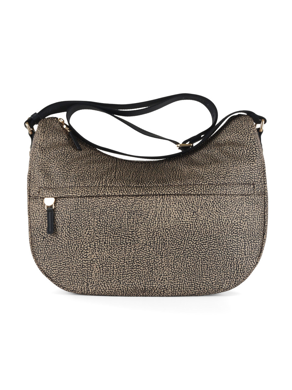 BEIGE | Borsa B-CLUB LUNA Medium in tessuto stampato OP