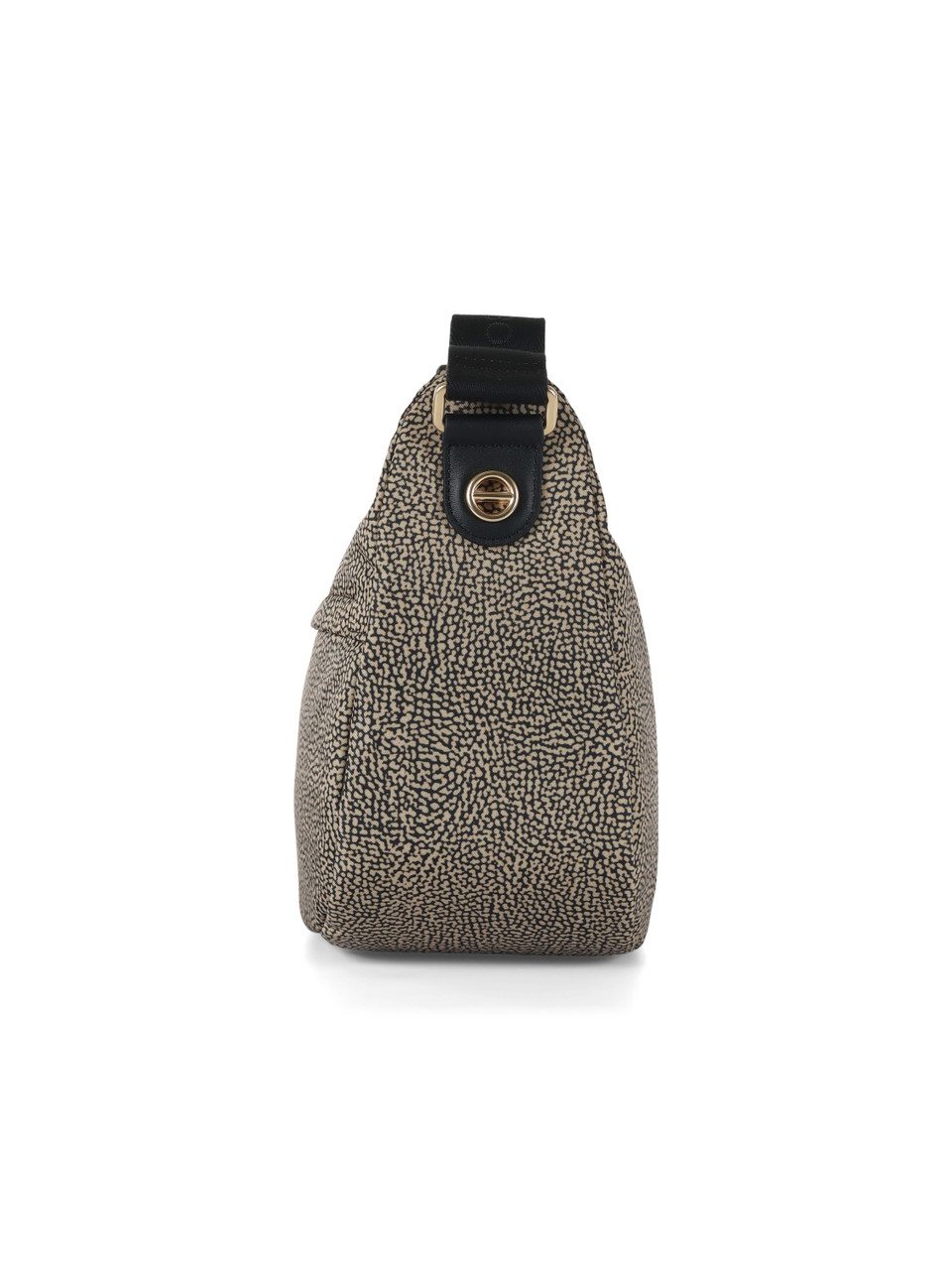 BEIGE | Borsa B-CLUB LUNA Middle in tessuto stampato OP