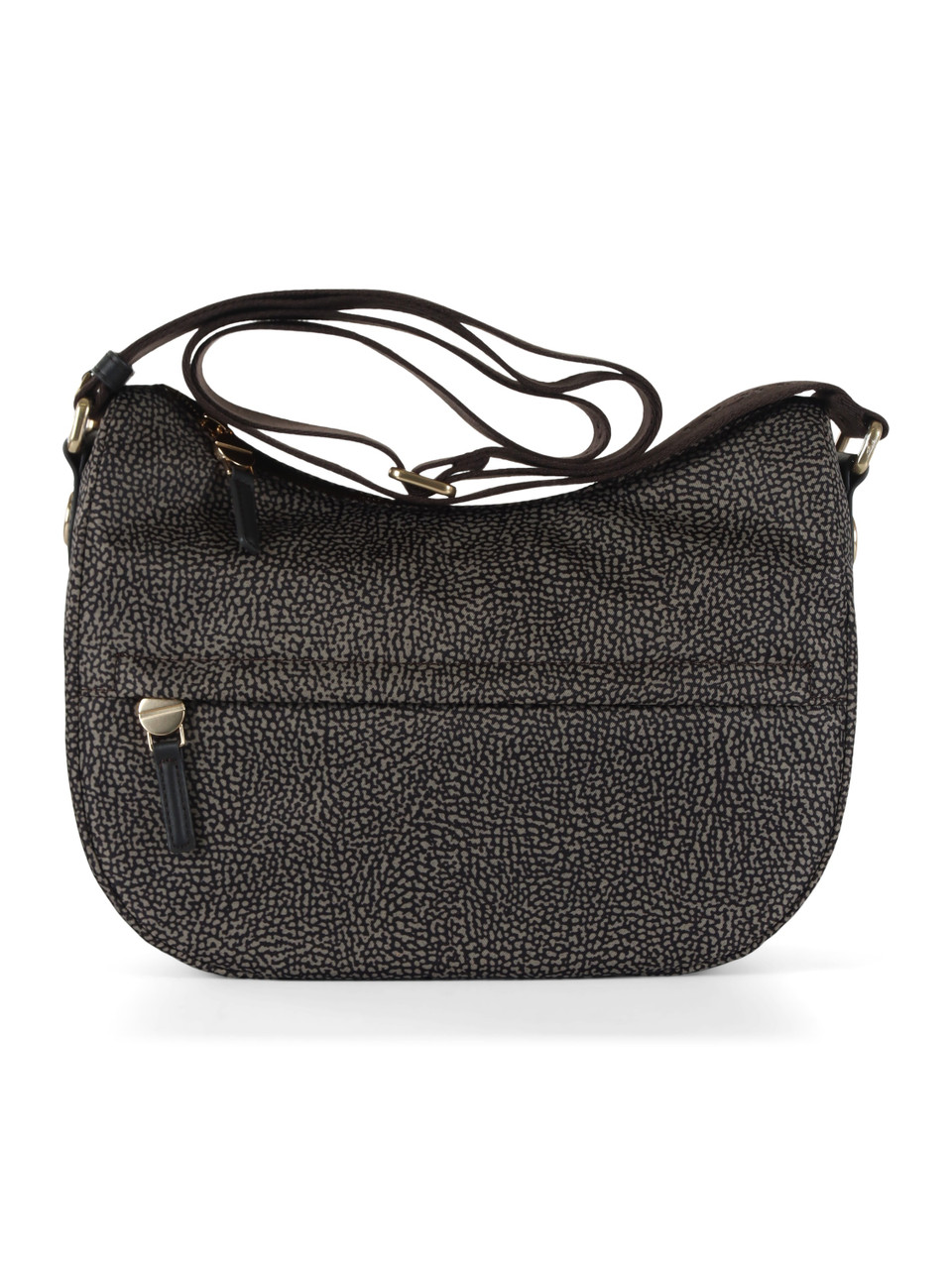 TORTORA | Borsa B-CLUB LUNA Small in tessuto stampato OP