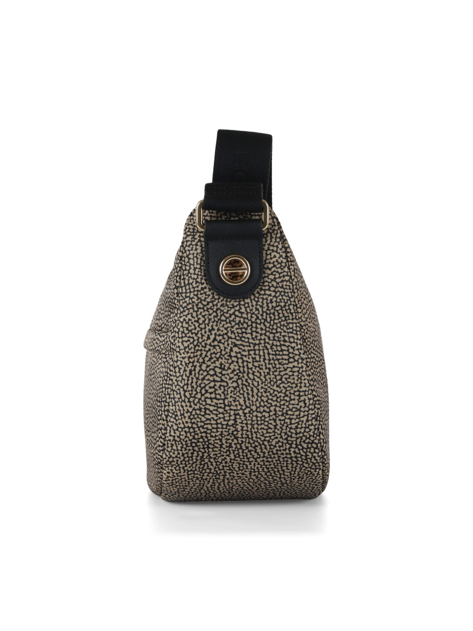 BEIGE | Borsa B-CLUB LUNA Small in tessuto stampato OP