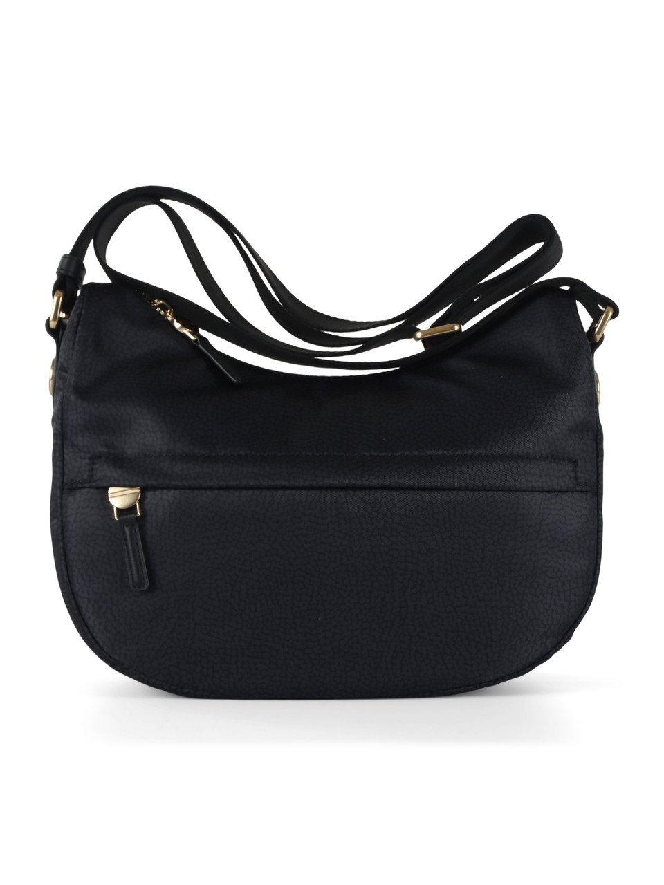 NERO | Borsa B-CLUB LUNA Small in tessuto stampato OP
