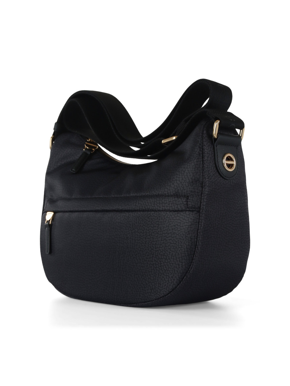 NERO | Borsa B-CLUB LUNA Small in tessuto stampato OP