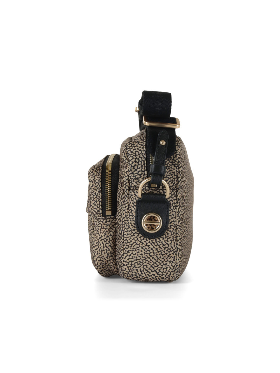 BEIGE | Borsa B-CLUB CAMERA CASE Small in tessuto stampato OP