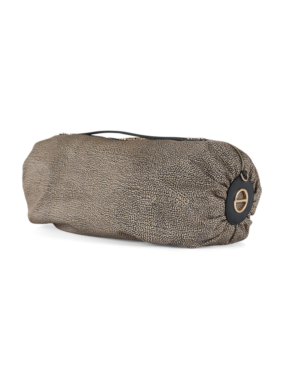 BEIGE | Borsa ACCADEMY BAULETTO Large in tessuto stampato OP