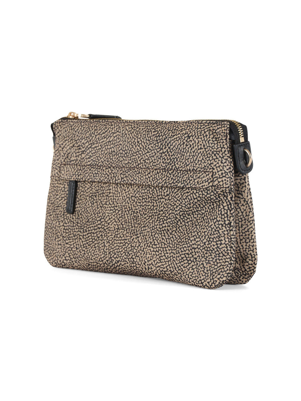 BEIGE | Borsa B-CLUB CROSS OVER Small in tessuto stampato OP