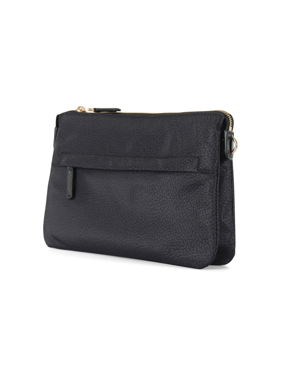 NERO | Borsa B-CLUB CROSS OVER Small in tessuto stampato OP