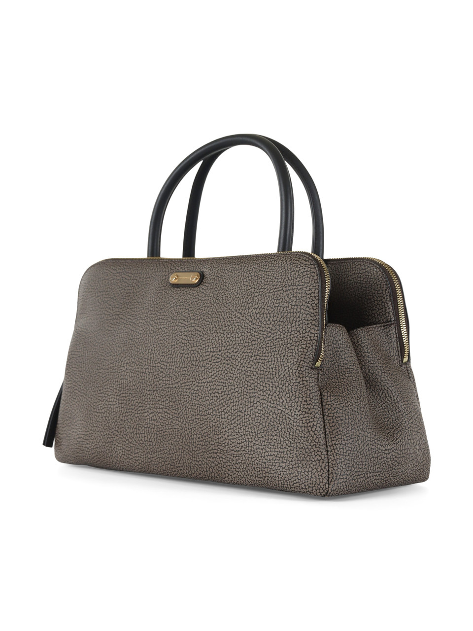 TORTORA | Borsa URBAN BAULETTO Medium in tela rivestita OP