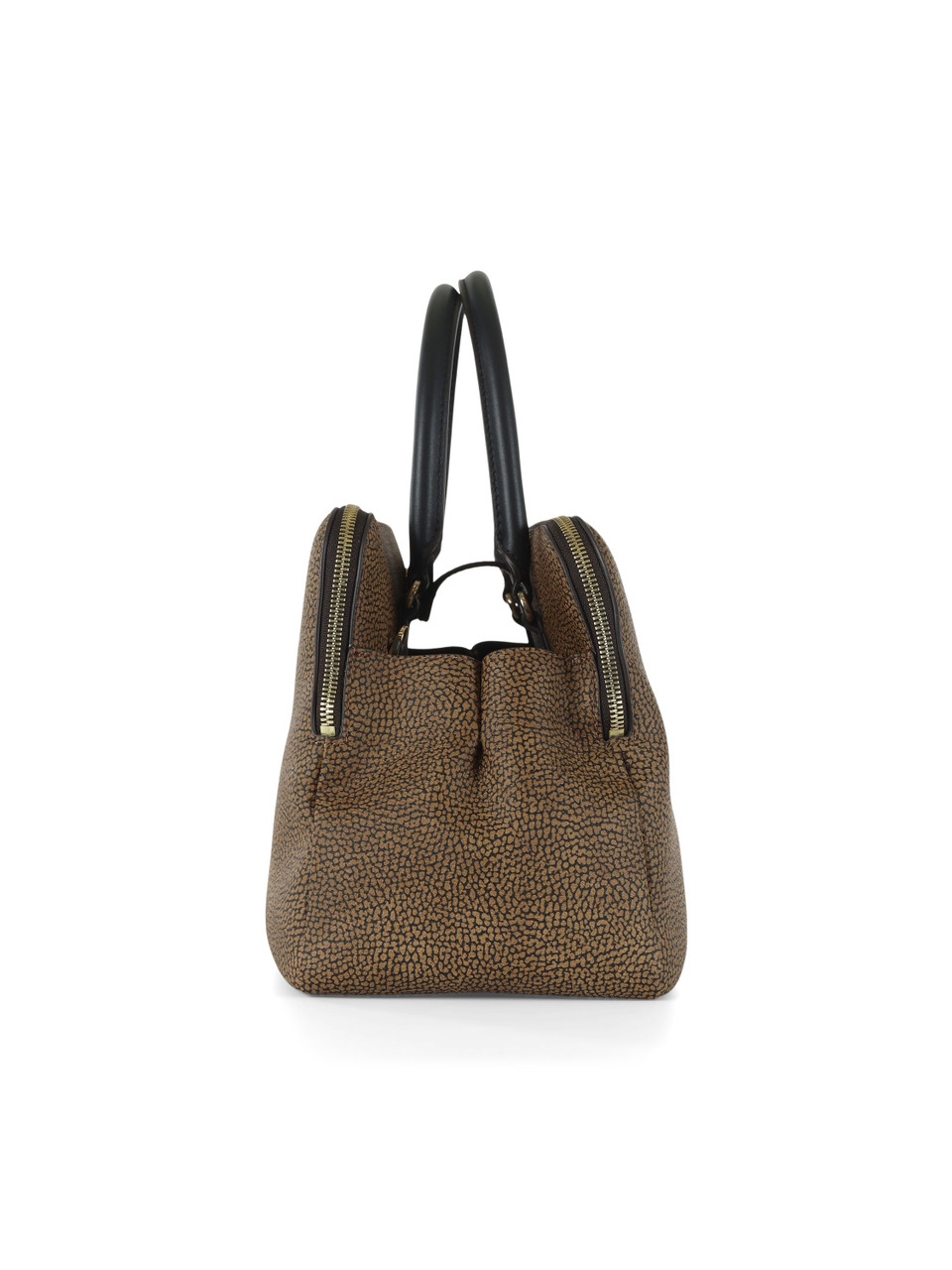 MARRONE CHIARO | Borsa URBAN BAULETTO Medium in tela rivestita OP