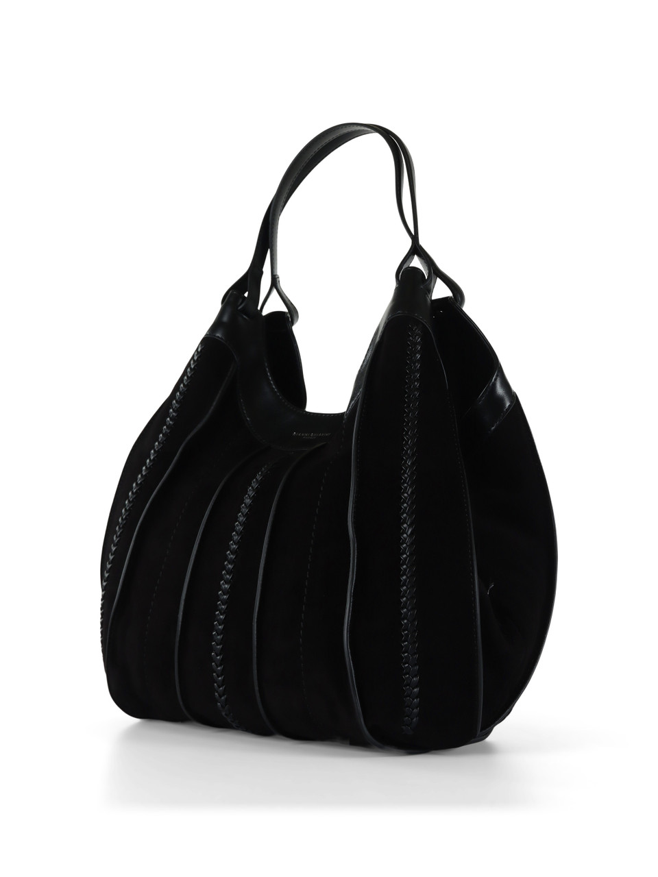 NERO | Borsa DUA Large in pelle e suede