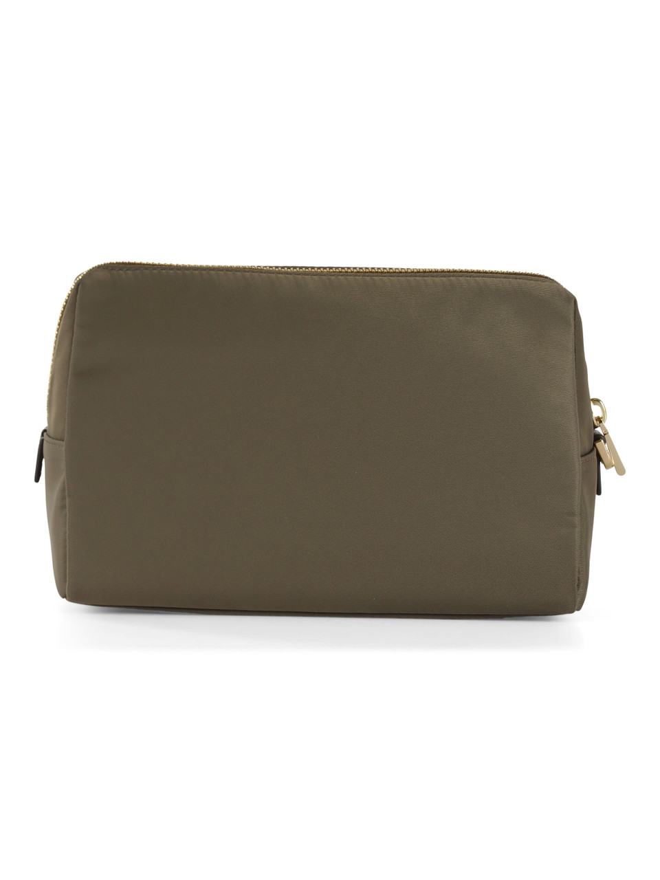 VERDE MILITARE | Pochette ZADIE Large in nylon riciclato