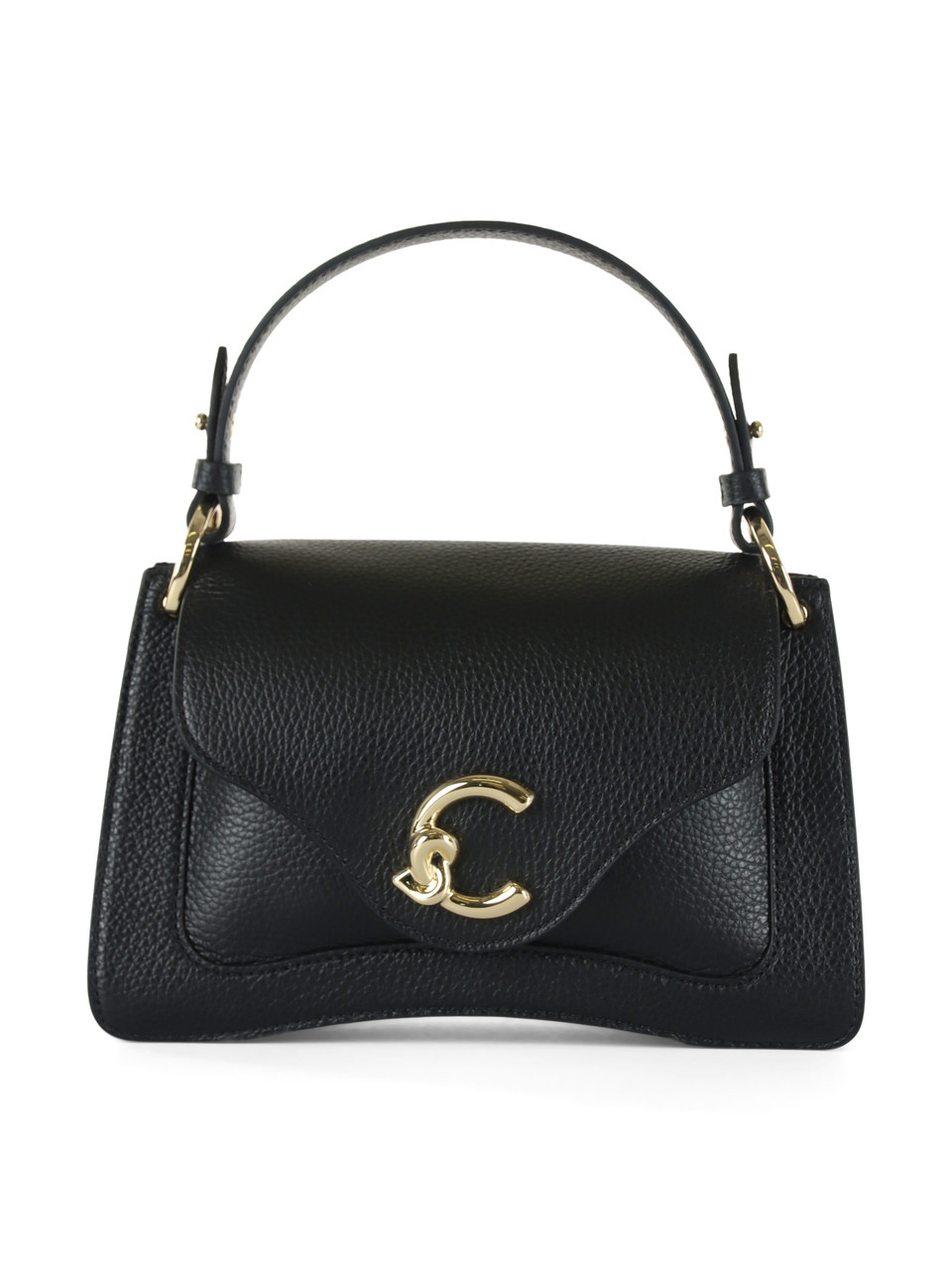 NERO | Borsa a mano in pelle C-ME Small