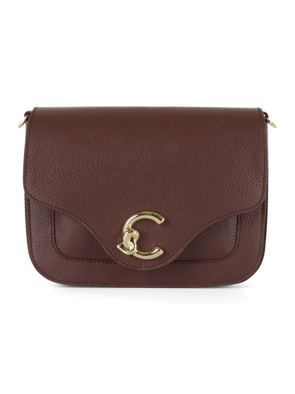 MERLOT | Borsa a tracolla in pelle C-ME Small