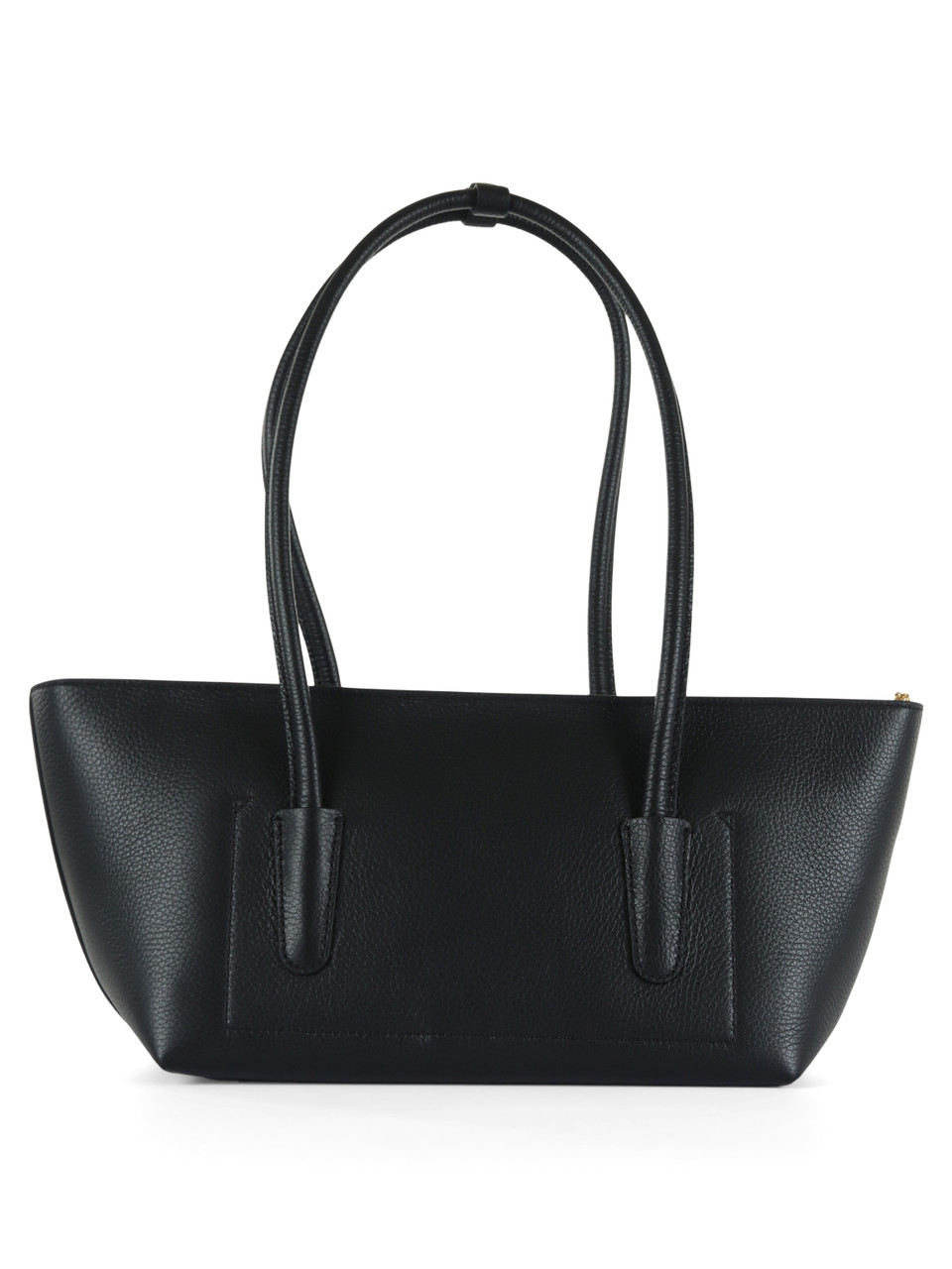 NERO | Borsa a spalla in pelle DOUBLE BEAT Medium