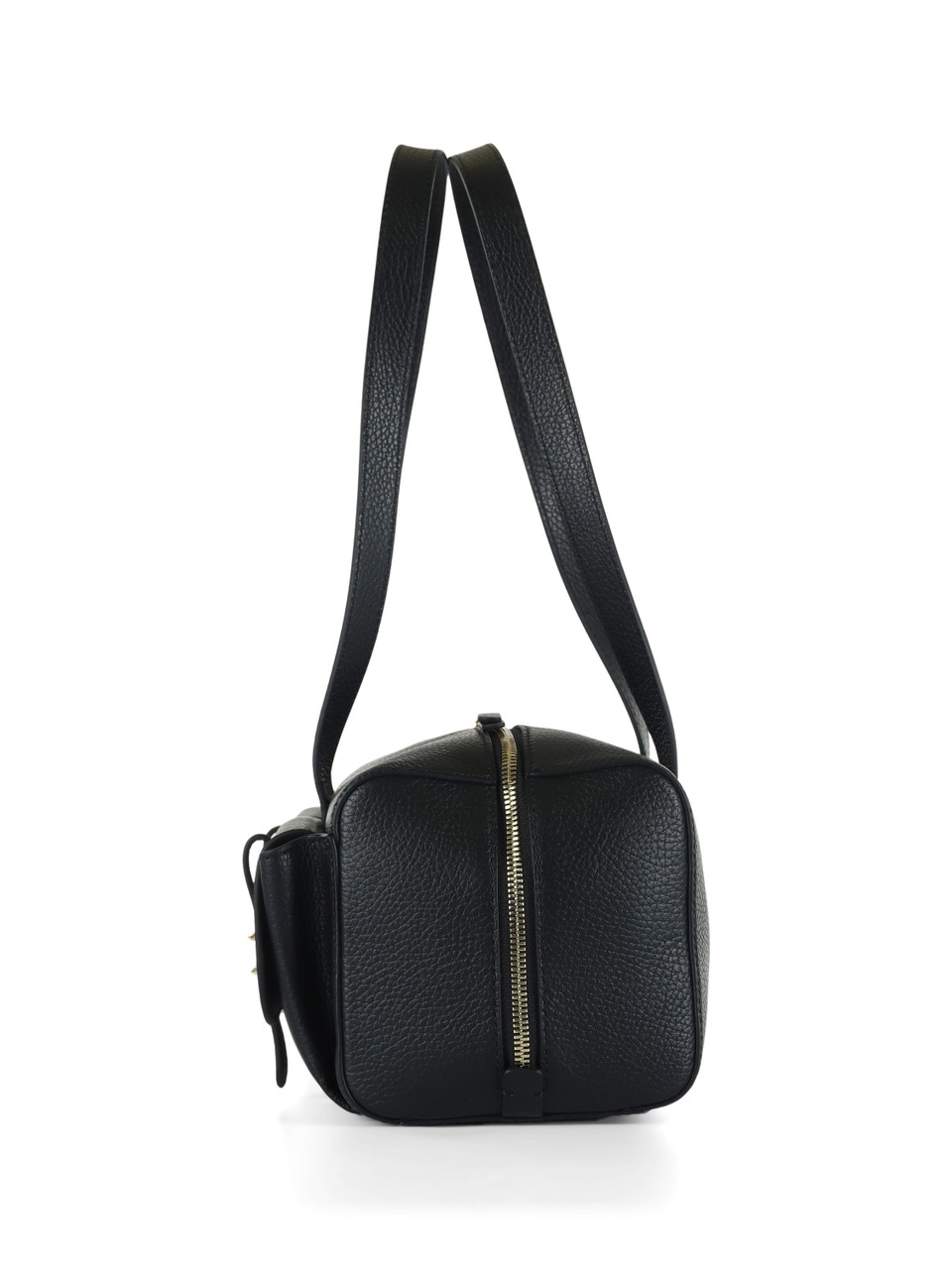 NERO | Borsa a spalla in pelle MAVERY POCKET Medium