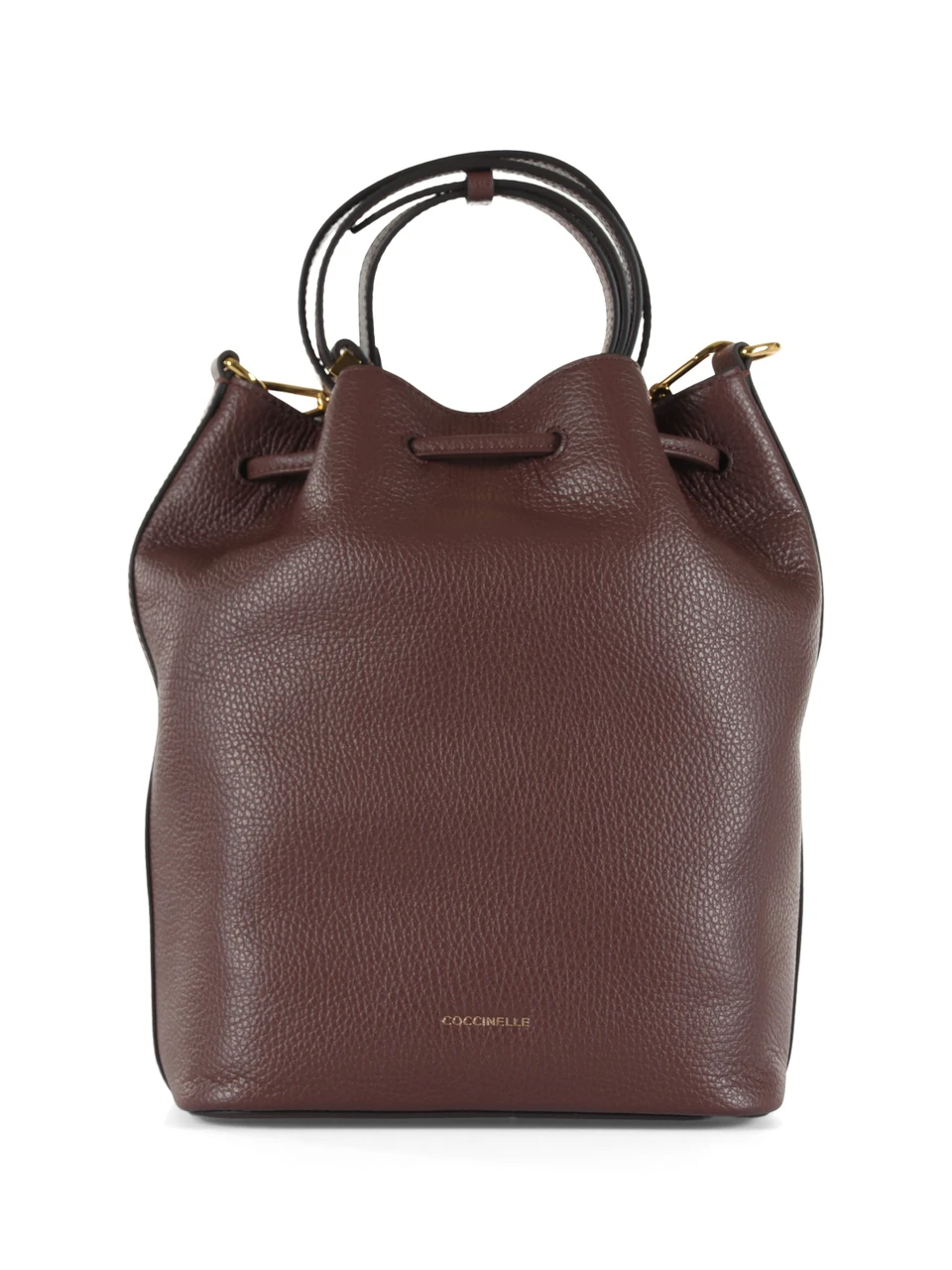 MERLOT | Borsa a secchiello in pelle BEAT GENERATION Medium